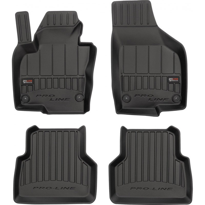 Гумові коврики в салон для Volkswagen Tiguan (mkI) 2007-2016 (Frogum Proline Premium)