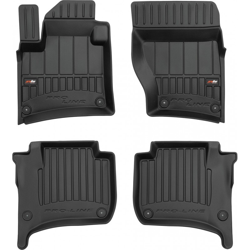 Гумові коврики в салон для Volkswagen Touareg (mkII) 2010-2018; Porsche Cayenne (mkII) 2010-2018 (Frogum Proline Premium)