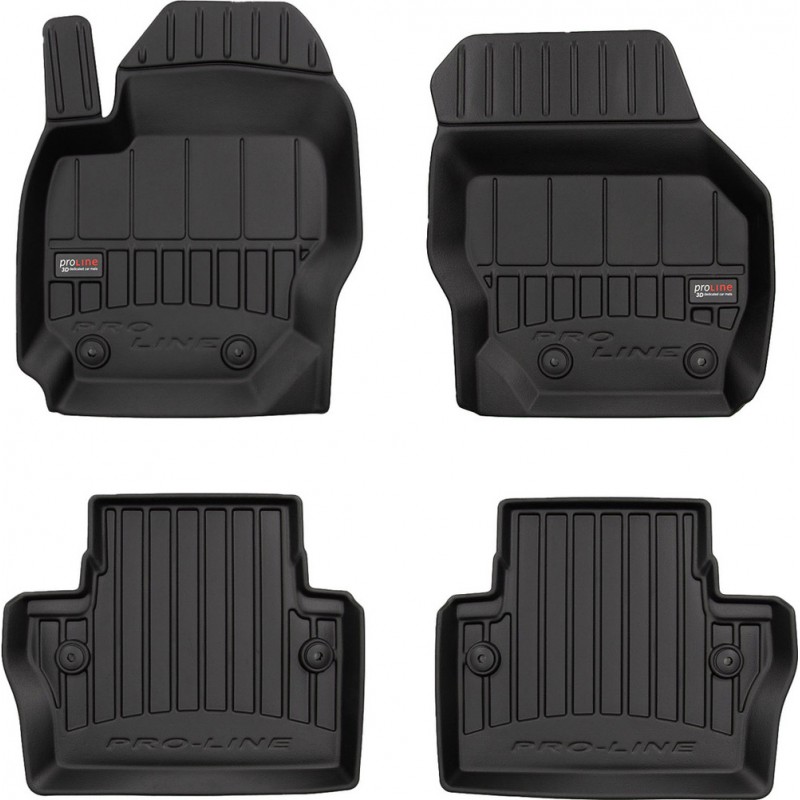 Гумові коврики в салон для Volvo V70 (mkIII) 2007-2016 / XC70 (mkIII) 2007-2016 (Frogum Proline Premium)