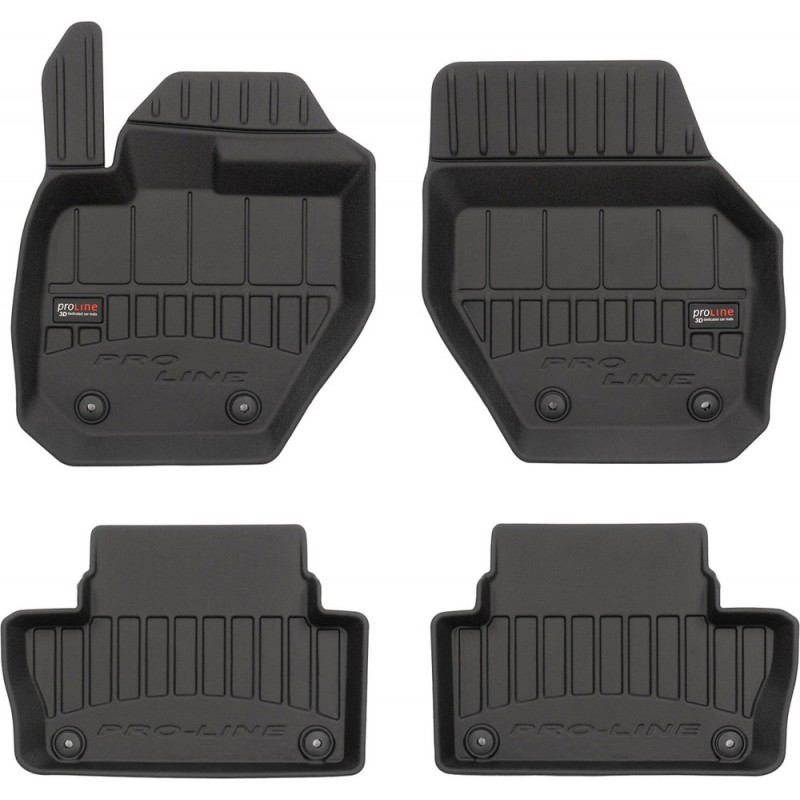 Гумові коврики в салон для Volvo XC60 (mkI) 2008-2017 (Frogum Proline Premium)