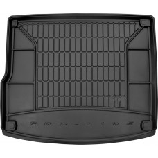 Гумовий килимок в багажник для Volkswagen Touareg (mkII) 2010-2018 (2-х зонный климат)(не R-Line) (Frogum Proline Premium)