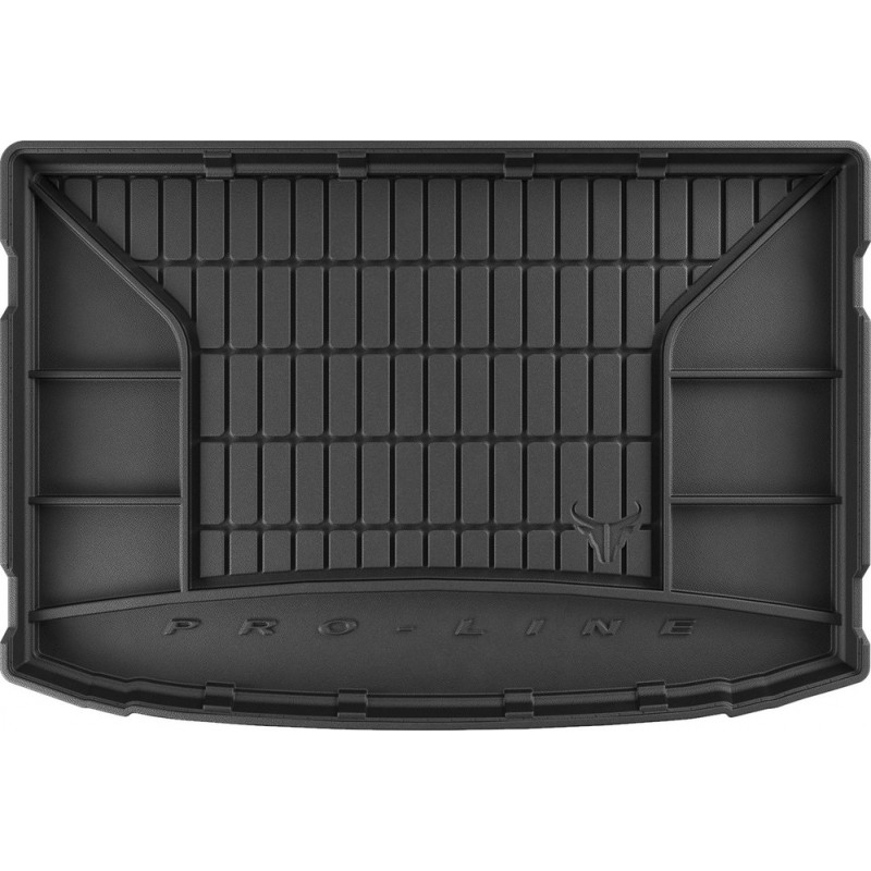 Гумовий килимок в багажник для Hyundai ix20 (mkI) 2010-2019 (нижний уровень) (Frogum Proline Premium)