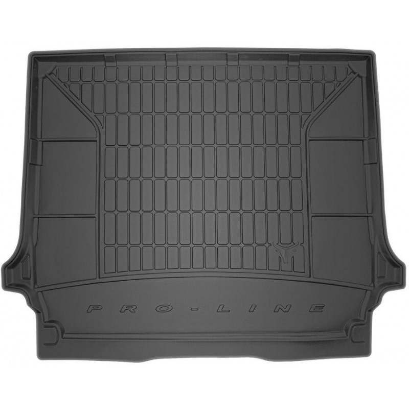Гумовий килимок в багажник для Citroen C4 Grand Picasso (mkI) 2006-2013 (7 мест)(сложенный 3 ряд) (Frogum Proline Premium)