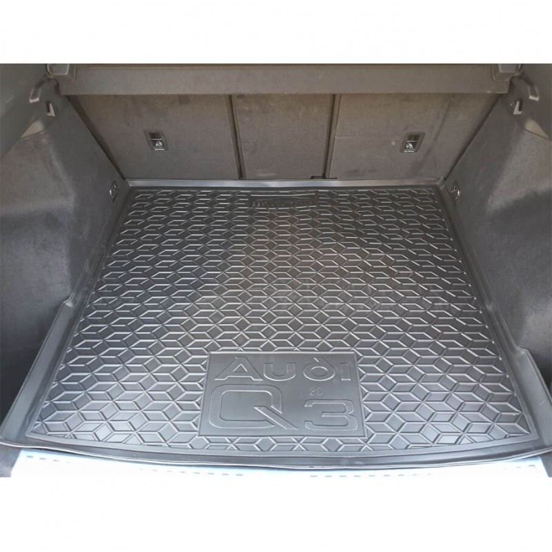Килимок в багажник для Audi Q3 (F3) (2019-...) (Верхня полка) (Avto-Gumm)