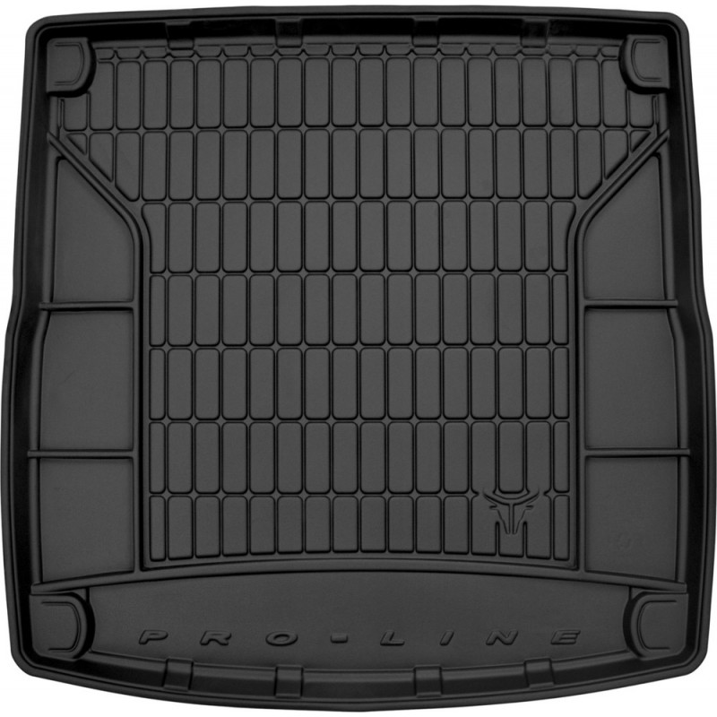 Гумовий килимок в багажник для Audi A4/S4/RS4 (mkIV)(B8) 2008-2015 (универсал) (Frogum Proline Premium)