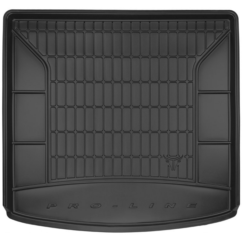 Гумовий килимок в багажник для BMW 2-series (F46)(Gran Tourer) 2014-2021 (7 мест)(сложенный 3 ряд) (Frogum Proline Premium)