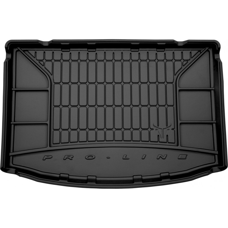 Гумовий килимок в багажник для Mazda CX-3 (mkI) 2014-2022 (верхний уровень) (Frogum Proline Premium)