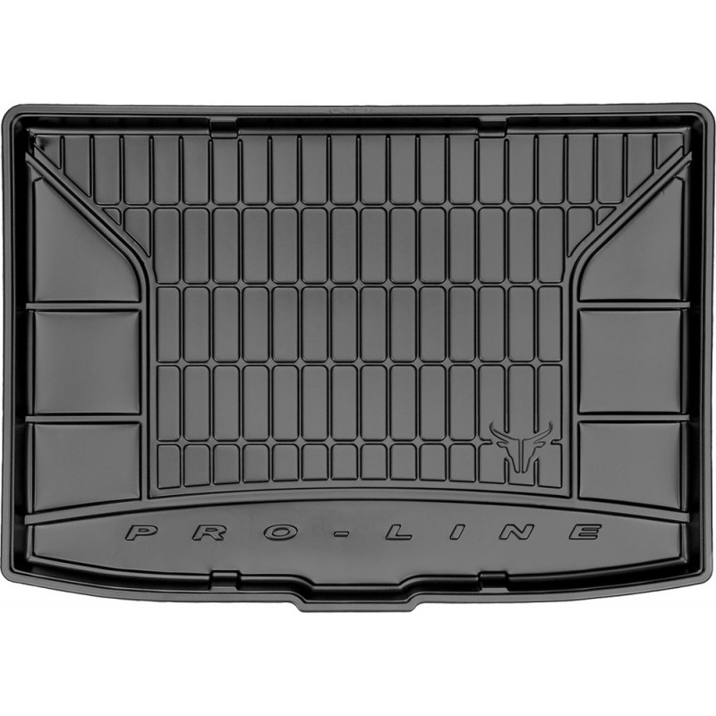 Гумовий килимок в багажник для Nissan Juke (mkI) 2014-2019 (нижний уровень) (Frogum Proline Premium)