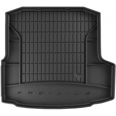 Гумовий килимок в багажник для Skoda Octavia (mkII) 2004-2013 (лифтбек)(без двухуровневого пола) (Frogum Proline Premium)