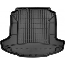 Гумовий килимок в багажник для Skoda Rapid (mkI) 2012-2019 (лифтбек)(без двухуровневого пола) (Frogum Proline Premium)