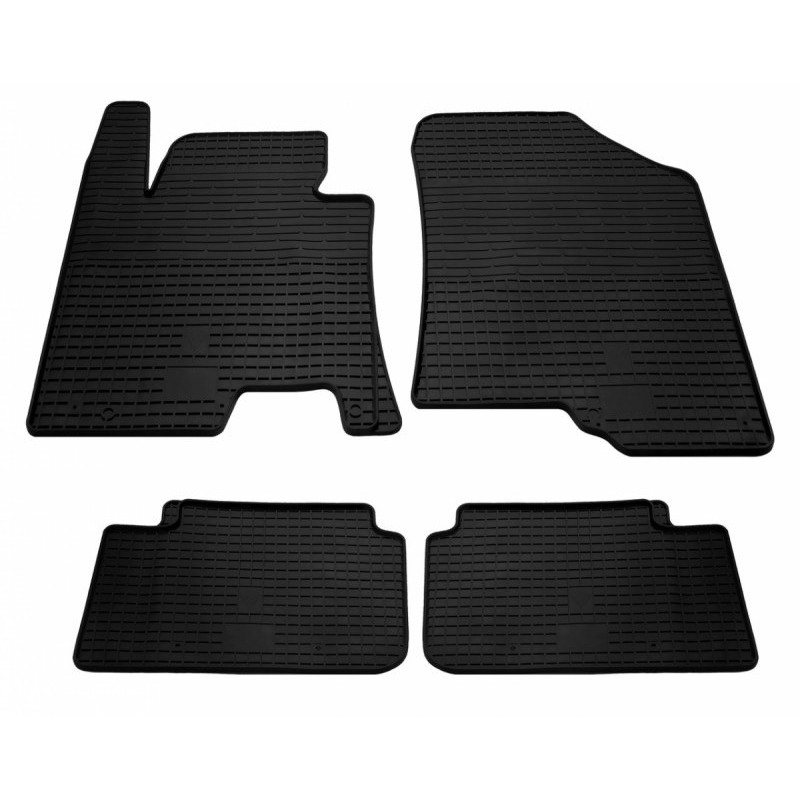 Гумові килимки в салон для Kia Ceed II (2012-2018) комплект з 4 штук (Stingray)