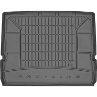 Гумовий килимок в багажник для Ford S-Max (mkI) 2006-2014 (7 мест)(без двухуровневого пола)(сложенный 3 ряд) (Frogum Proline Premium)