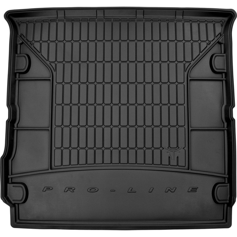 Гумовий килимок в багажник для Nissan Pathfinder (R51) 2004-2014 (7 мест)(сложенный 3 ряд) (Frogum Proline Premium)