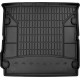 Гумовий килимок в багажник для Nissan Pathfinder (R51) 2004-2014 (7 мест)(сложенный 3 ряд) (Frogum Proline Premium)