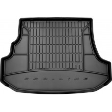 Гумовий килимок в багажник для Subaru Forester (mkII) 2002-2008 (с запаской)(с боковыми нишами) (Frogum Proline Premium)