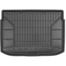 Гумовий килимок в багажник для Citroen C3 Picasso (mkI) 2008-2017 (нижний уровень) (Frogum Proline Premium)