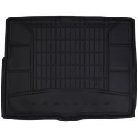 Гумовий килимок в багажник для Citroen C4 Picasso (mkII) / C4 Spacetourer (mkII) 2013-2022 (без ложемента) (Frogum Proline Premium)