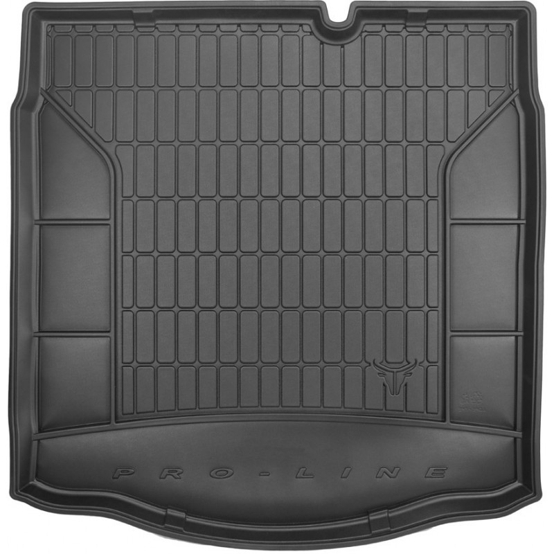 Гумовий килимок в багажник для Citroen C-Elysee (mkI) 2012-2022; Peugeot 301 (mkI) 2012→ (Frogum Proline Premium)