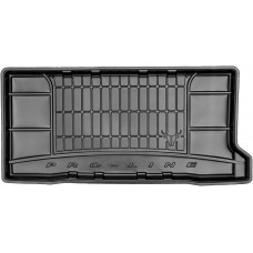 Гумовий килимок в багажник для Fiat 500 (mkI) 2007→ (без Beats Audio) (Frogum Proline Premium)