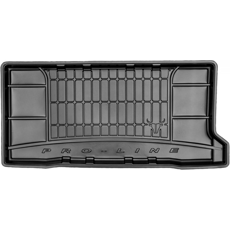 Гумовий килимок в багажник для Fiat 500 (mkI) 2007→ (без Beats Audio) (Frogum Proline Premium)