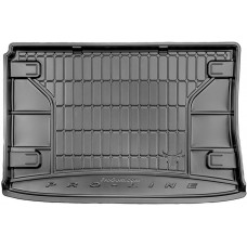 Гумовий килимок в багажник для Fiat Fiorino (mkI); Peugeot Bipper (mkI) 2007-2020 (комби)(багажник - 2 двери) (Frogum Proline Premium)