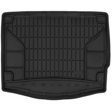 Гумовий килимок в багажник для Ford Focus (mkIII) 2010-2019 (EU)(5-дв. хетчбек)(с докаткой) (Frogum Proline Premium)