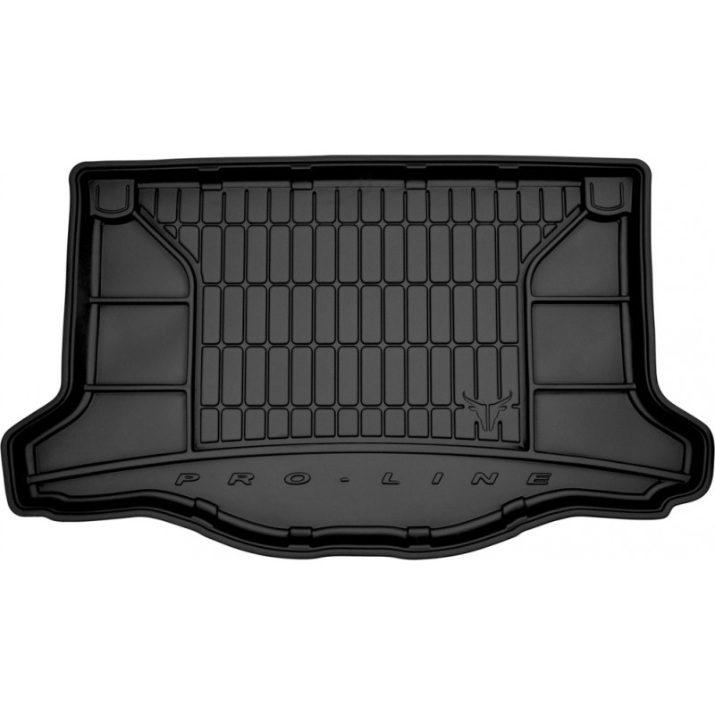 Гумовий килимок в багажник для Honda Jazz/Fit (mkIII) 2013-2022 (без двухуровневого пола) (Frogum Proline Premium)