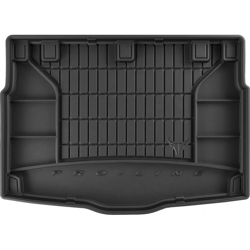 Гумовий килимок в багажник для Hyundai i30 (mkII) 2011-2017 (5-дв. хетчбек)(верхний уровень) (Frogum Proline Premium)