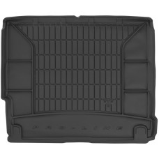 Гумовий килимок в багажник для Kia Carens (mkIII) 2013-2019 (7 мест)(разложенный 3 ряд) (Frogum Proline Premium)