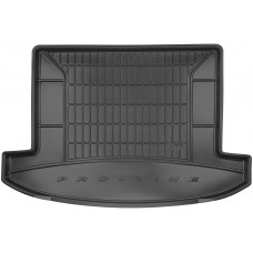 Гумовий килимок в багажник для Kia Carens (mkIII) 2013-2019 (7 мест)(сложенный 3 ряд) (Frogum Proline Premium)