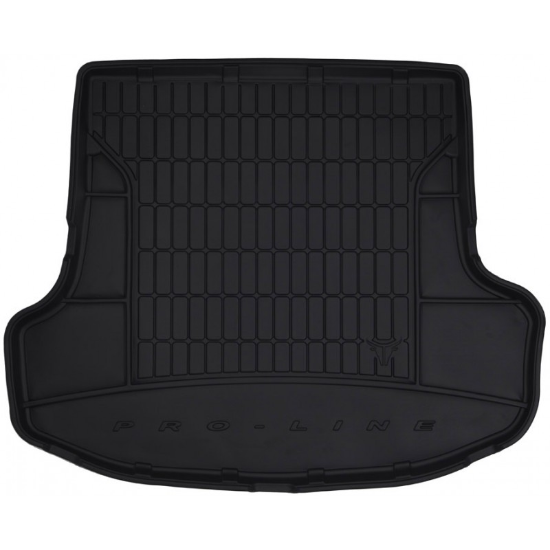 Гумовий килимок в багажник для Kia Stinger (mkI) 2017-2023 (без двухуровневого пола) (Frogum Proline Premium)