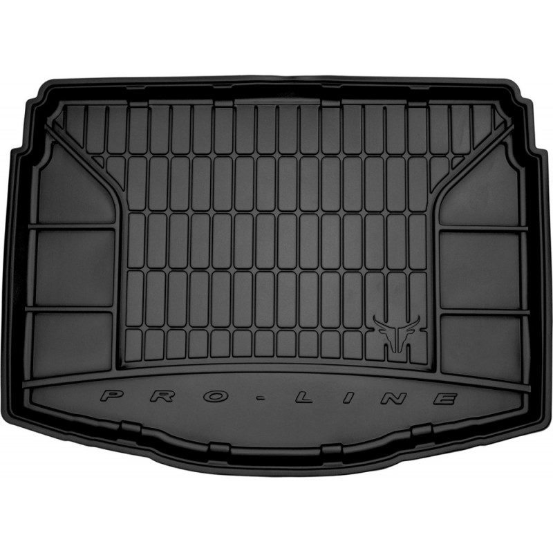 Гумовий килимок в багажник для Mazda CX-3 (mkI) 2014-2022 (нижний уровень) (Frogum Proline Premium)