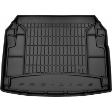 Гумовий килимок в багажник для Mercedes-Benz E-Class (W212) 2009-2016 (седан)(2 ряд складывается) (Frogum Proline Premium)