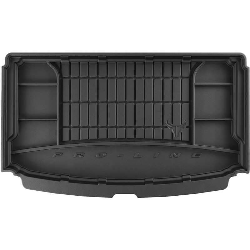 Гумовий килимок в багажник для Mini Countryman (mkI)(R60) 2010-2016 (верхний уровень) (Frogum Proline Premium)