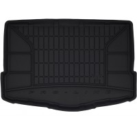Гумовий килимок в багажник для Nissan Qashqai (mkII) 2013-2021 (с докаткой)(нижний уровень) (Frogum Proline Premium)