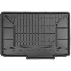 Гумовий килимок в багажник для Opel Corsa (mkV)(E) 2014-2019 (нижний уровень) (Frogum Proline Premium)