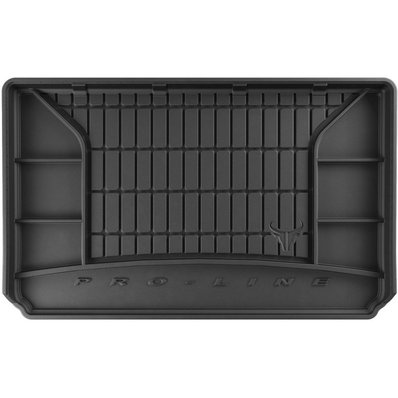 Гумовий килимок в багажник для Renault Captur (mkI) 2013-2019 (верхний уровень) (Frogum Proline Premium)