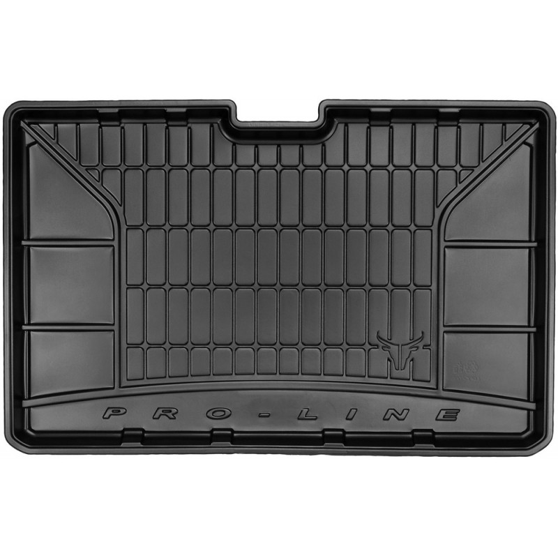 Гумовий килимок в багажник для Renault Captur (mkI) 2013-2019 (нижний уровень) (Frogum Proline Premium)