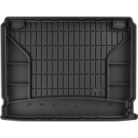 Гумовий килимок в багажник для Renault Clio (mkIV) 2012-2020 (универсал)(нижний уровень) (Frogum Proline Premium)
