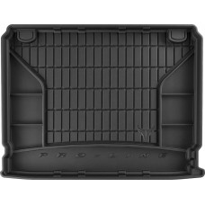 Гумовий килимок в багажник для Renault Clio (mkIV) 2012-2020 (универсал)(нижний уровень) (Frogum Proline Premium)