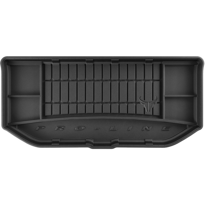 Гумовий килимок в багажник для Skoda Citigo (mkI) 2011-2020 (верхний уровень) (Frogum Proline Premium)