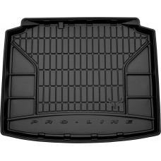 Гумовий килимок в багажник для Skoda Rapid (mkI) 2012-2019 (Spaceback)(без двухуровневого пола) (Frogum Proline Premium)