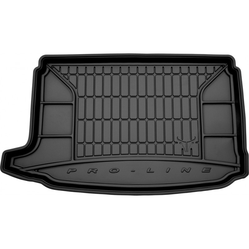 Гумовий килимок в багажник для Volkswagen Polo (mkV) 2009-2017 (хетчбек)(верхний уровень) (Frogum Proline Premium)