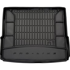 Гумовий килимок в багажник для BMW X1 (F48) 2015-2022 (2 ряд без регулировок) (Frogum Proline Premium)