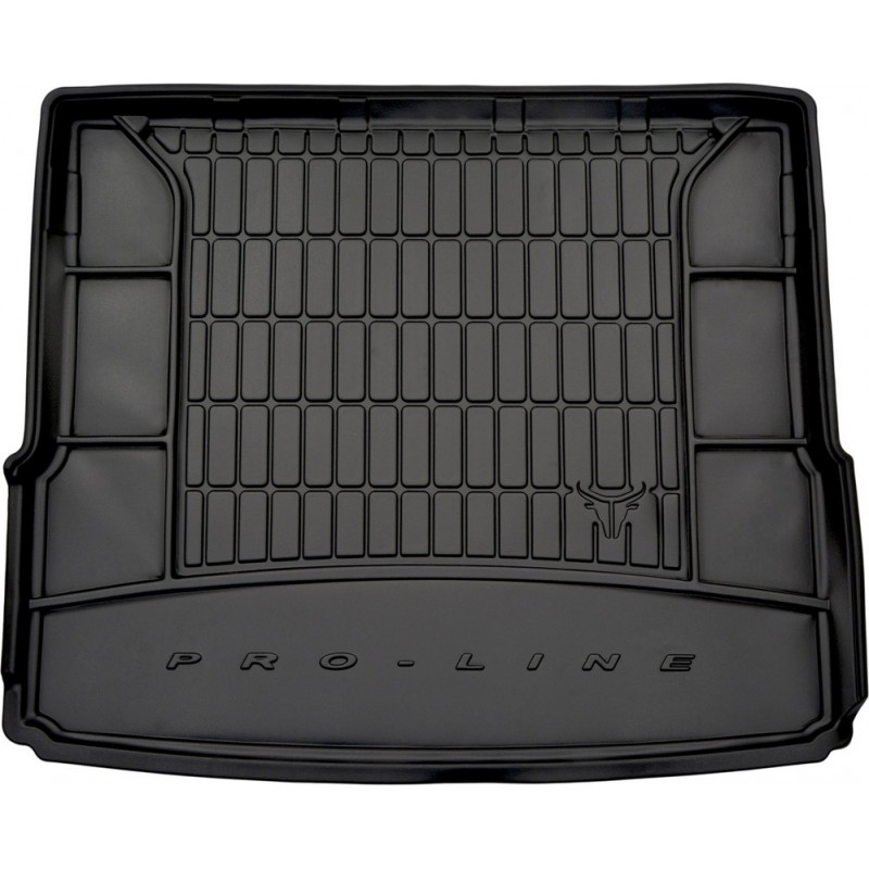 Гумовий килимок в багажник для BMW X1 (F48) 2015-2022 (2 ряд без регулировок) (Frogum Proline Premium)