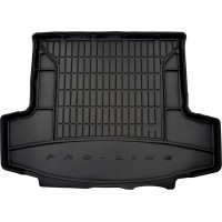 Гумовий килимок в багажник для Chevrolet Captiva (mkI) 2006-2018 (7 мест)(сложенный 3 ряд) (Frogum Proline Premium)