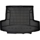 Гумовий килимок в багажник для Chevrolet Captiva (mkI) 2006-2018 (7 мест)(сложенный 3 ряд) (Frogum Proline Premium)