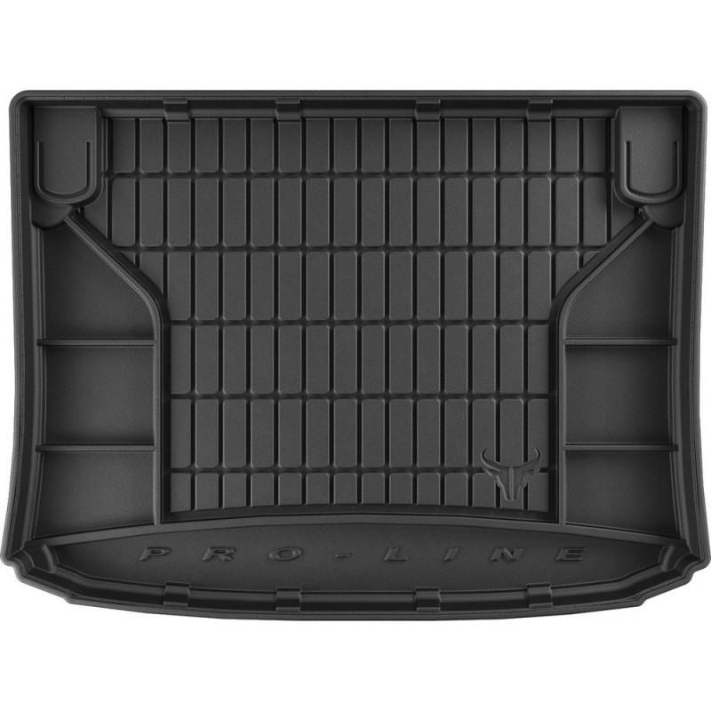 Гумовий килимок в багажник для Fiat Bravo (mkII) 2007-2014 (без двухуровневого пола)(без сабвуфера) (Frogum Proline Premium)