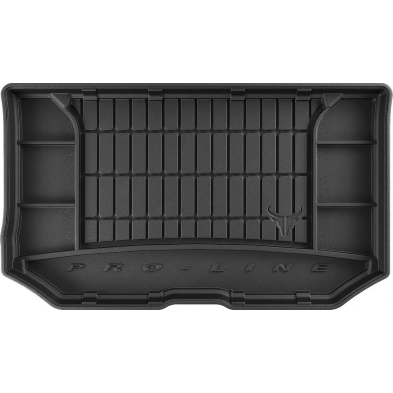 Гумовий килимок в багажник для Ford Fiesta (mkVII) 2017-2023 (Active)(верхний уровень) (Frogum Proline Premium)