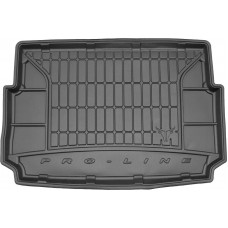 Гумовий килимок в багажник для Ford Fiesta (mkVII) 2017-2023 (Active)(нижний уровень) (Frogum Proline Premium)